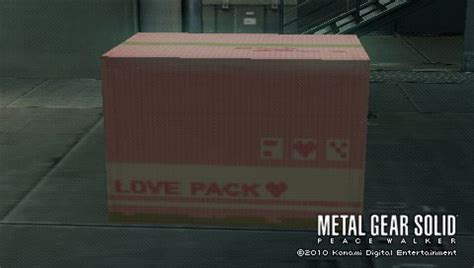 metal gear love box sfm|love box is s.